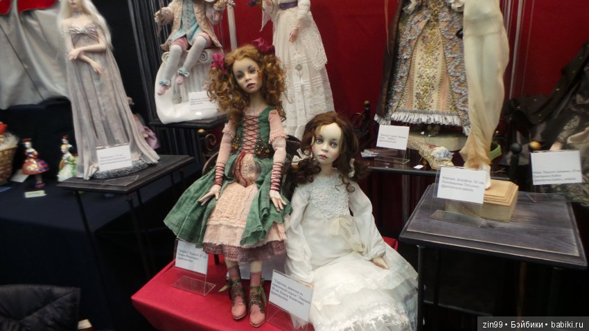 XV Международный осенний салон авторских кукол на Тишинке с 4 по 6 октября 2019 года. Москва. 2-ая часть