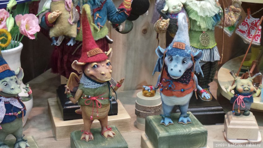 XV Международный осенний салон авторских кукол на Тишинке с 4 по 6 октября 2019 года. Москва. 2-ая часть