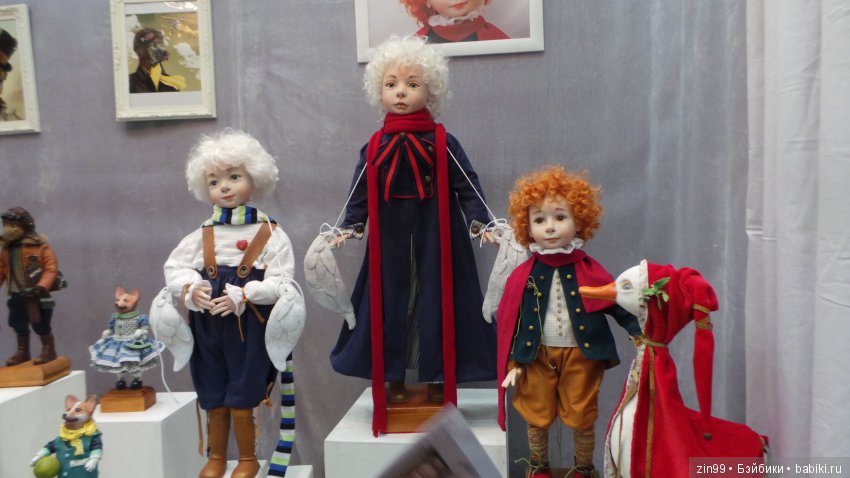 XV Международный осенний салон авторских кукол на Тишинке с 4 по 6 октября 2019 года. Москва. 2-ая часть