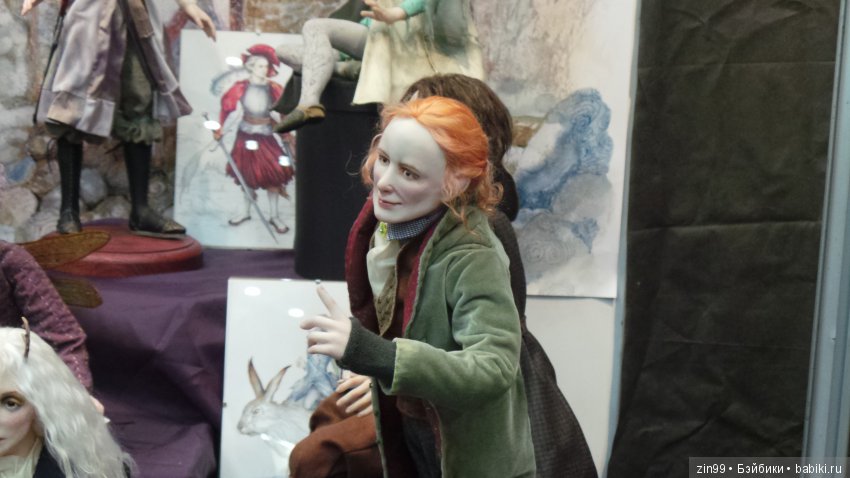 XV Международный осенний салон авторских кукол на Тишинке с 4 по 6 октября 2019 года. Москва. 2-ая часть