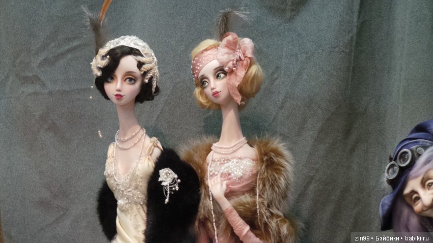 XV Международный осенний салон авторских кукол на Тишинке с 4 по 6 октября 2019 года. Москва. 2-ая часть