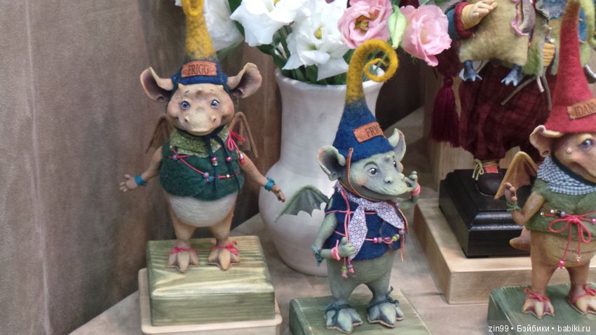 XV Международный осенний салон авторских кукол на Тишинке с 4 по 6 октября 2019 года. Москва. 2-ая часть