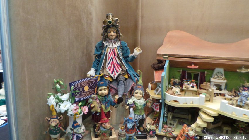 XV Международный осенний салон авторских кукол на Тишинке с 4 по 6 октября 2019 года. Москва. 2-ая часть