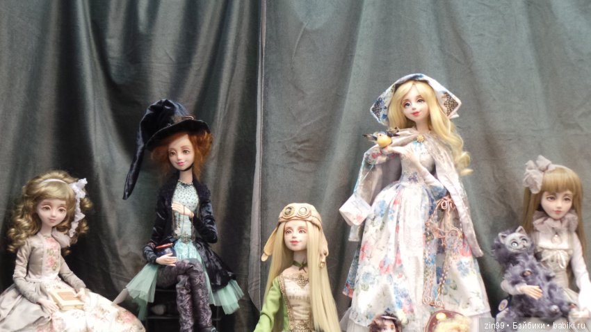 XV Международный осенний салон авторских кукол на Тишинке с 4 по 6 октября 2019 года. Москва. 2-ая часть