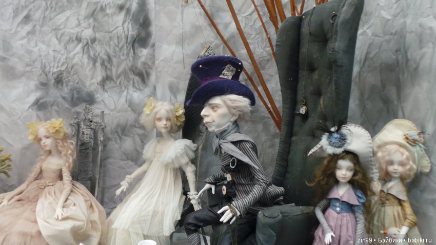 XV Международный осенний салон авторских кукол на Тишинке с 4 по 6 октября 2019 года. Москва. 2-ая часть