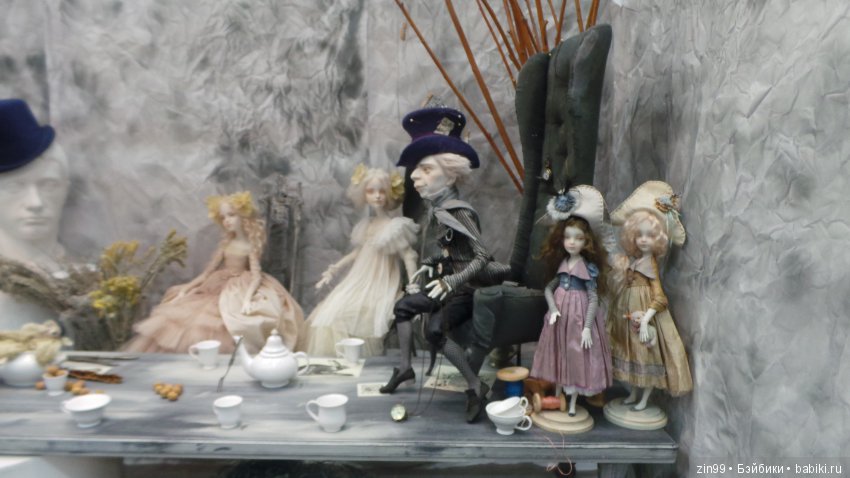 XV Международный осенний салон авторских кукол на Тишинке с 4 по 6 октября 2019 года. Москва. 2-ая часть