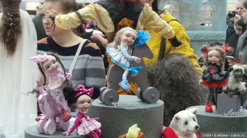 XV Международный осенний салон авторских кукол на Тишинке с 4 по 6 октября 2019 года. Москва. 2-ая часть