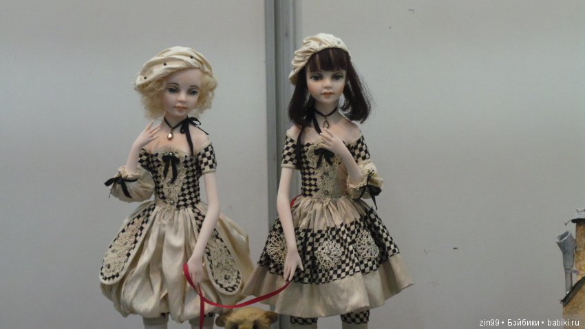 XV Международный осенний салон авторских кукол на Тишинке с 4 по 6 октября 2019 года. Москва. 2-ая часть