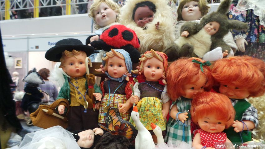 XV Международный осенний салон авторских кукол на Тишинке с 4 по 6 октября 2019 года. Москва. 2-ая часть