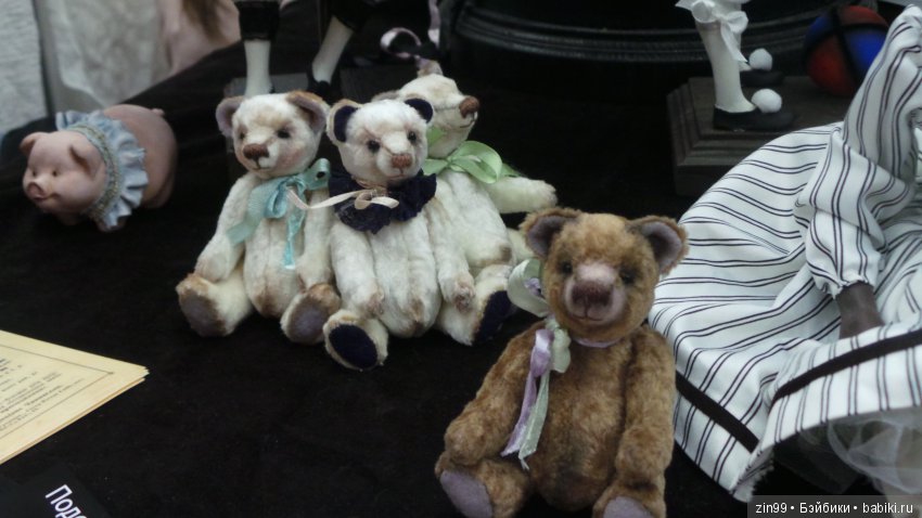 XV Международный осенний салон авторских кукол на Тишинке с 4 по 6 октября 2019 года. Москва. 2-ая часть