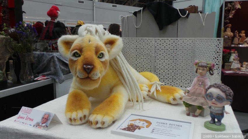 XV Международный осенний салон авторских кукол на Тишинке с 4 по 6 октября 2019 года. Москва. 2-ая часть