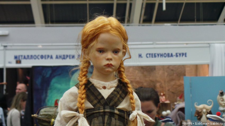 XV Международный осенний салон авторских кукол на Тишинке с 4 по 6 октября 2019 года. Москва. 2-ая часть