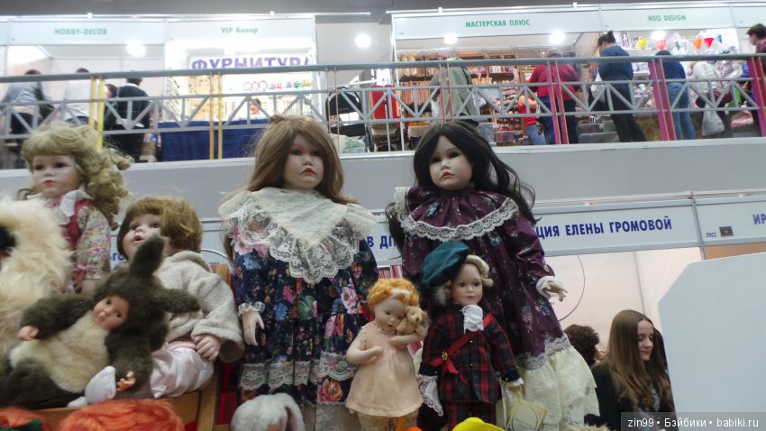 XV Международный осенний салон авторских кукол на Тишинке с 4 по 6 октября 2019 года. Москва. 2-ая часть