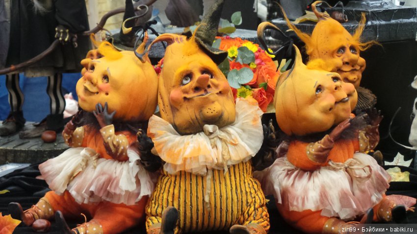 XV Международный осенний салон авторских кукол на Тишинке с 4 по 6 октября 2019 года. Москва. 2-ая часть