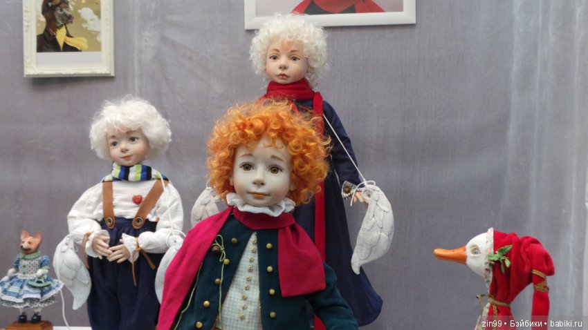 XV Международный осенний салон авторских кукол на Тишинке с 4 по 6 октября 2019 года. Москва. 2-ая часть