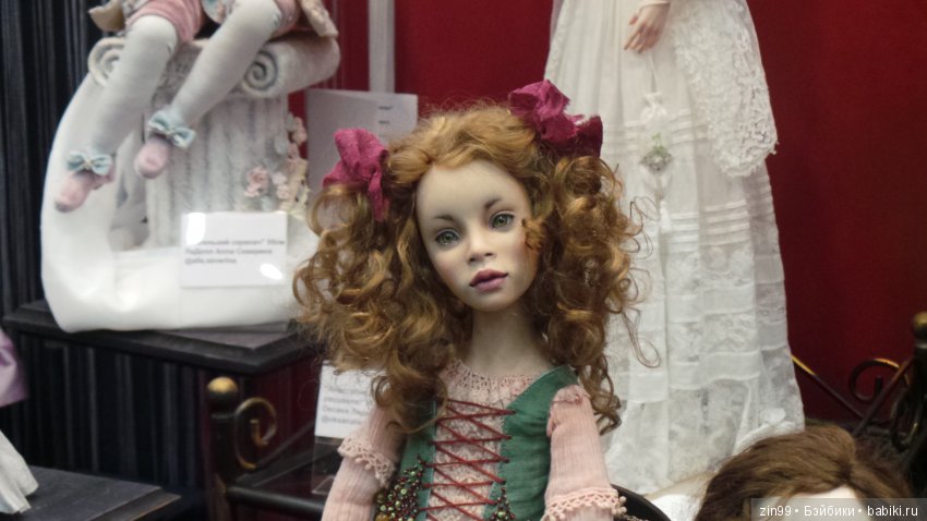 XV Международный осенний салон авторских кукол на Тишинке с 4 по 6 октября 2019 года. Москва. 2-ая часть