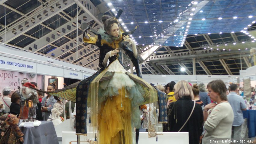 XV Международный осенний салон авторских кукол на Тишинке с 4 по 6 октября 2019 года. Москва. 2-ая часть