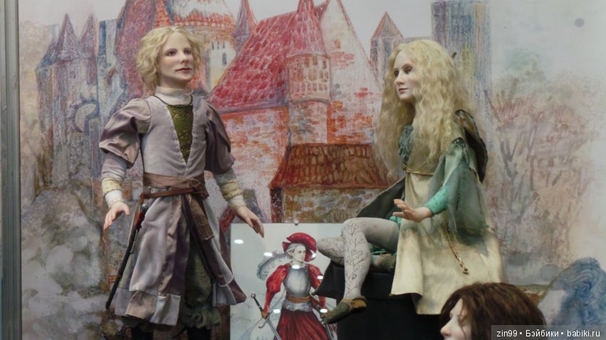 XV Международный осенний салон авторских кукол на Тишинке с 4 по 6 октября 2019 года. Москва. 2-ая часть