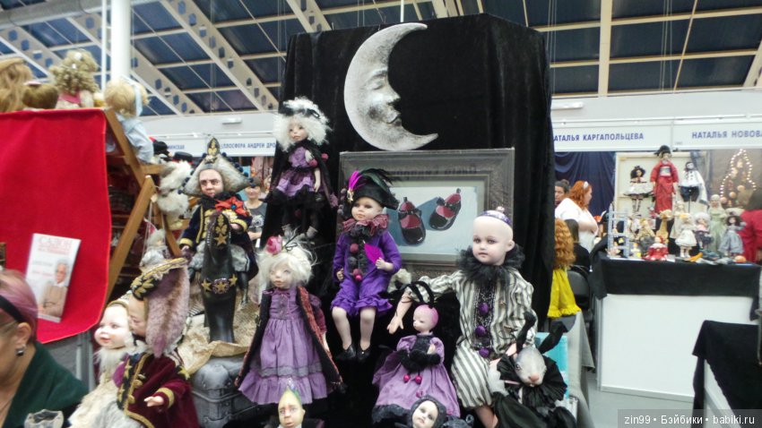 XV Международный осенний салон авторских кукол на Тишинке с 4 по 6 октября 2019 года. Москва. 2-ая часть