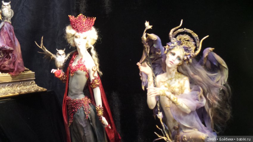 XV Международный осенний салон авторских кукол на Тишинке с 4 по 6 октября 2019 года. Москва. 2-ая часть