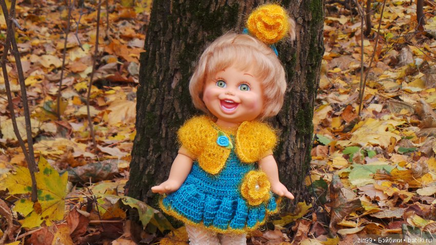 Натали гуляет в парке и новые наряды