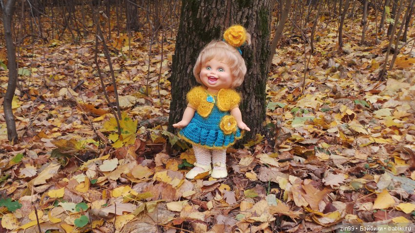 Натали гуляет в парке и новые наряды