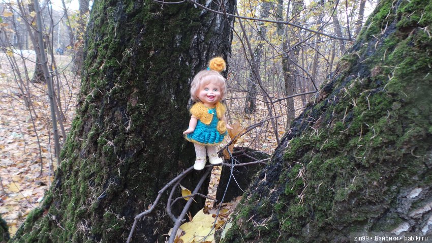 Натали гуляет в парке и новые наряды