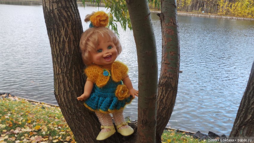 Натали гуляет в парке и новые наряды