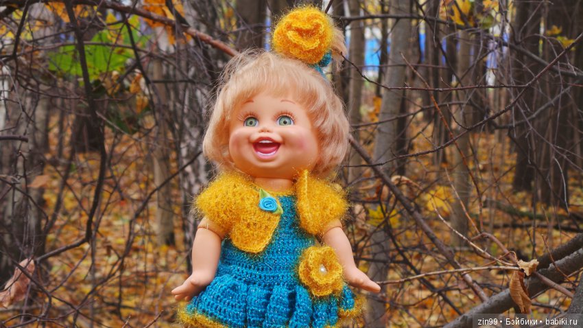 Натали гуляет в парке и новые наряды