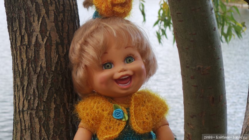 Натали гуляет в парке и новые наряды