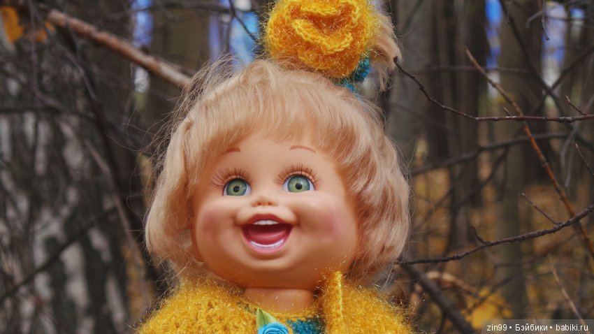 Натали гуляет в парке и новые наряды