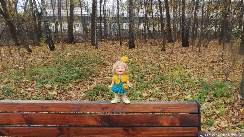 Натали гуляет в парке и новые наряды (фото 5)