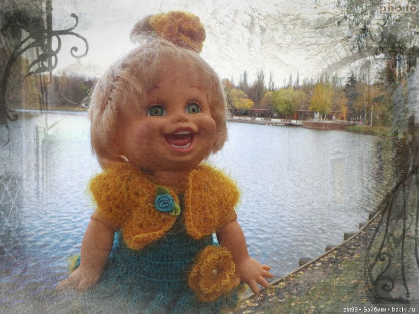 Натали гуляет в парке и новые наряды