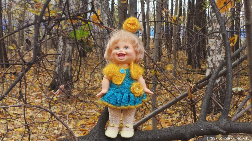 Натали гуляет в парке и новые наряды