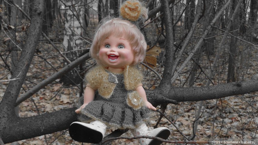 Натали гуляет в парке и новые наряды