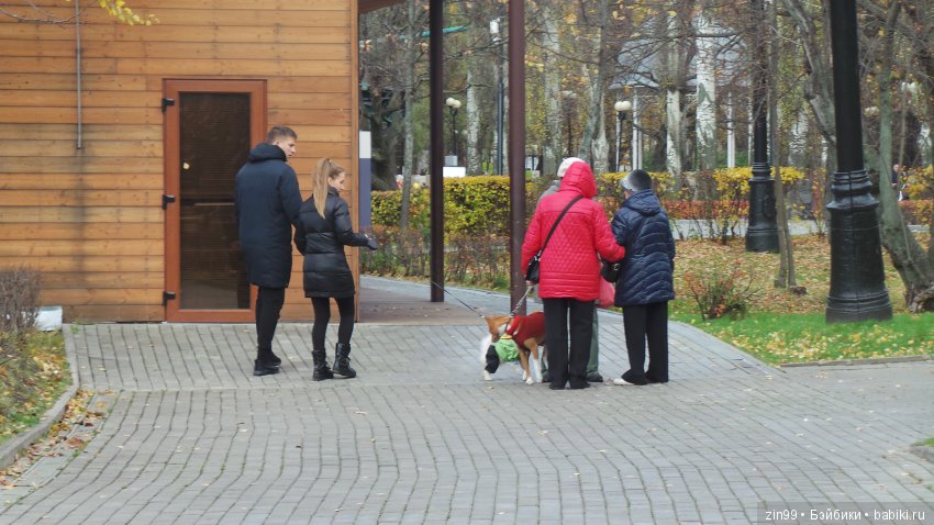 Натали гуляет в парке и новые наряды