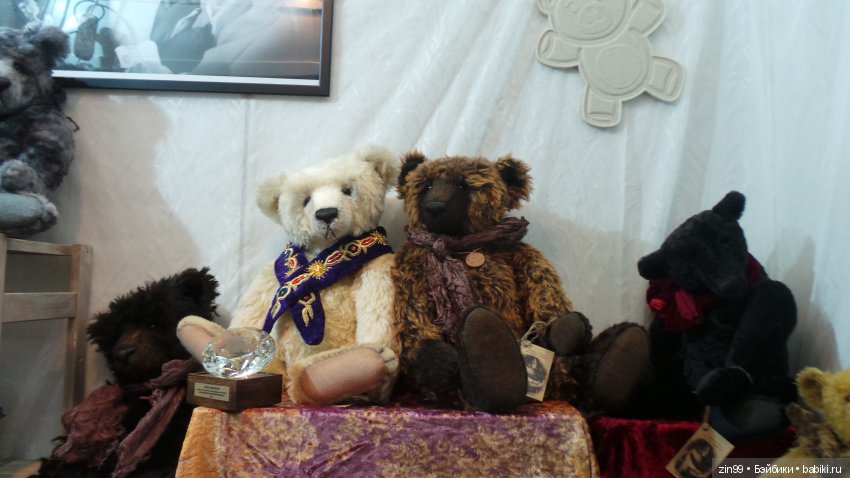 IX Московская Международная выставка мишек тедди "Hello Teddy!" на Тишинке с 6 по 8 декабря 2019 года! Часть 2