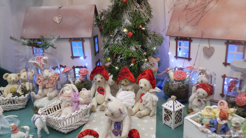 IX Московская Международная выставка мишек тедди "Hello Teddy!" на Тишинке с 6 по 8 декабря 2019 года! Часть 2