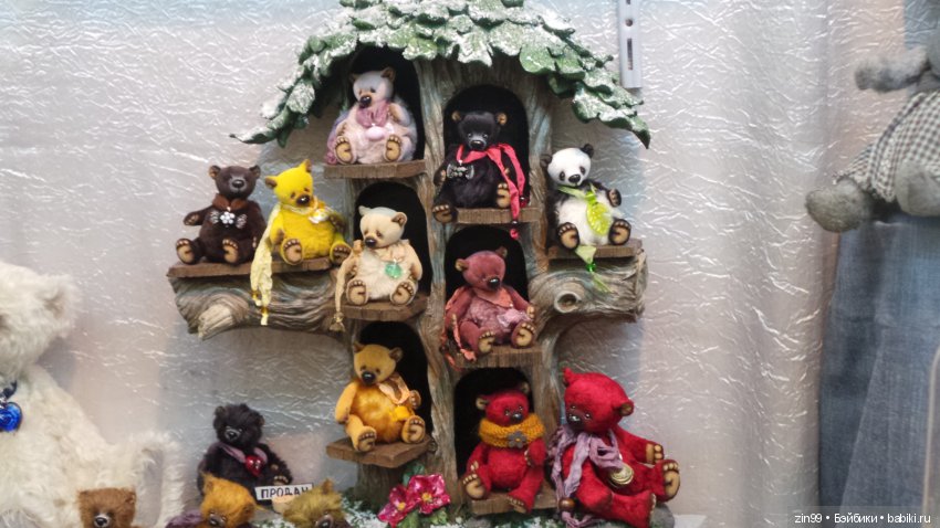 IX Московская Международная выставка мишек тедди "Hello Teddy!" на Тишинке с 6 по 8 декабря 2019 года! Часть 2