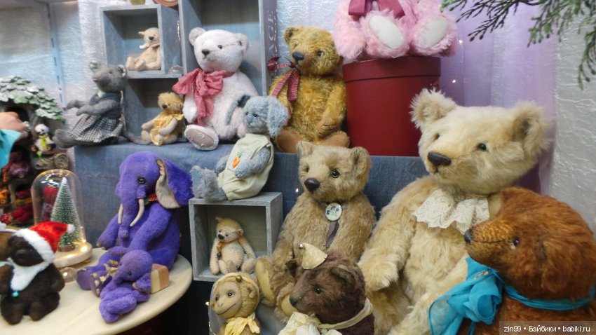 IX Московская Международная выставка мишек тедди "Hello Teddy!" на Тишинке с 6 по 8 декабря 2019 года! Часть 2