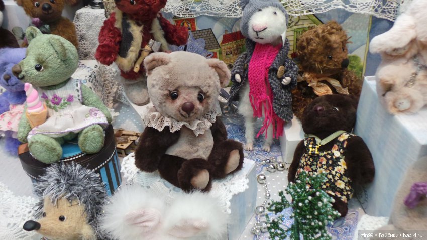 IX Московская Международная выставка мишек тедди "Hello Teddy!" на Тишинке с 6 по 8 декабря 2019 года! Часть 2