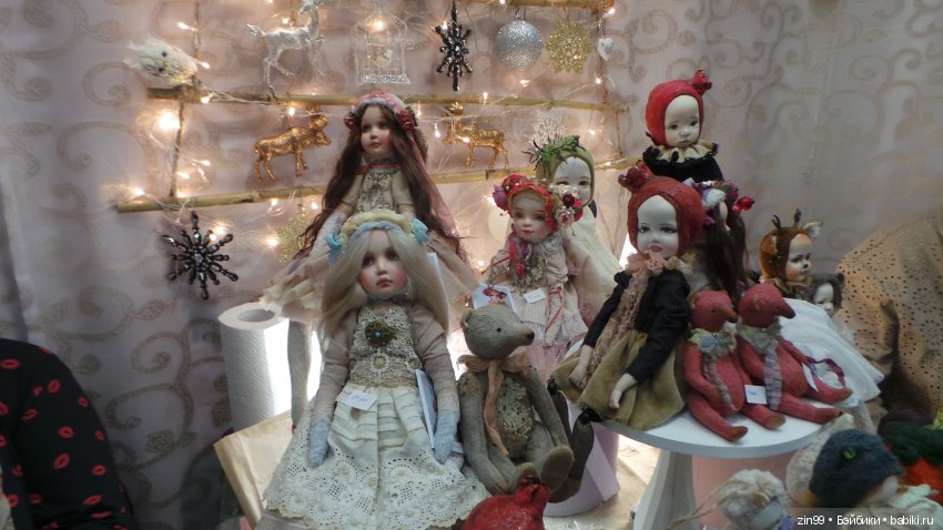 IX Московская Международная выставка мишек тедди "Hello Teddy!" на Тишинке с 6 по 8 декабря 2019 года! Часть 2