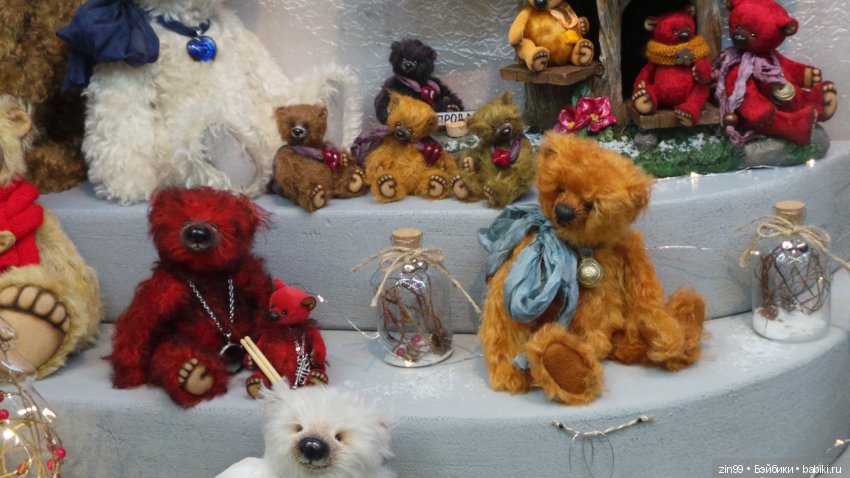 IX Московская Международная выставка мишек тедди "Hello Teddy!" на Тишинке с 6 по 8 декабря 2019 года! Часть 2