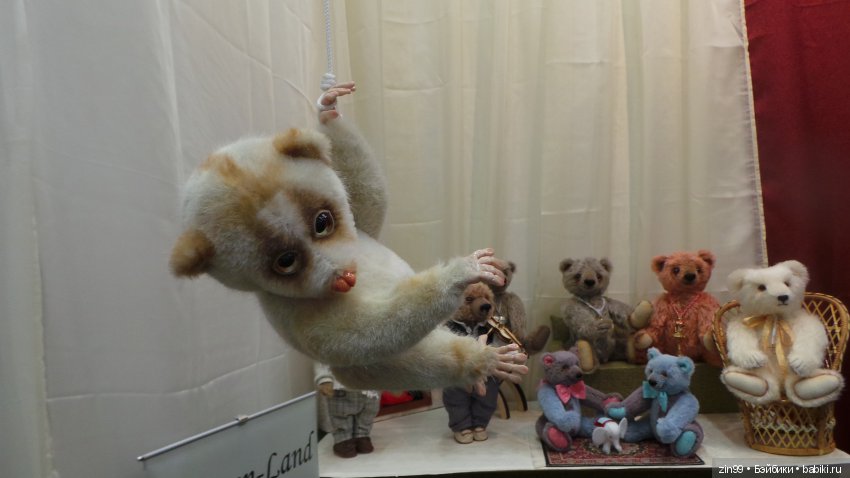 IX Московская Международная выставка мишек тедди "Hello Teddy!" на Тишинке с 6 по 8 декабря 2019 года! Часть 2