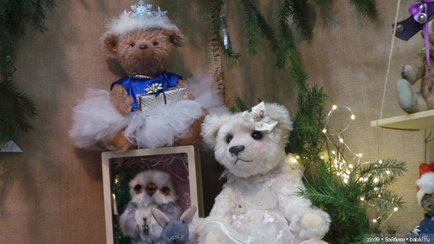 IX Московская Международная выставка мишек тедди "Hello Teddy!" на Тишинке с 6 по 8 декабря 2019 года! Часть 2