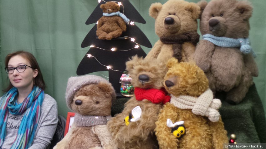 IX Московская Международная выставка мишек Тедди «Hello Teddy!» на Тишинке с 6 по 8 декабря 2019 года | Бэйбики IX Московская Международная выставка мишек Тедди «Hello Teddy!» на Тишинке с 6 по 8 декабря 2019 года (фото 10)