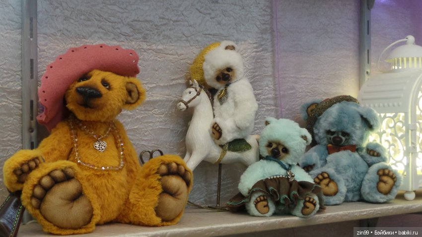 IX Московская Международная выставка мишек тедди "Hello Teddy!" на Тишинке с 6 по 8 декабря 2019 года! Часть 2