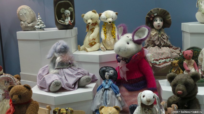 X Юбилейная Московская международная выставка «Искусство куклы» в Гостином дворе 13 - 15 декабря 2019г. Часть вторая