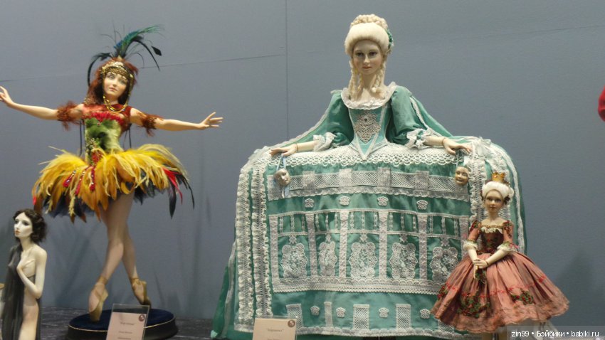 X Юбилейная Московская международная выставка «Искусство куклы» в Гостином дворе 13 - 15 декабря 2019г. Часть вторая