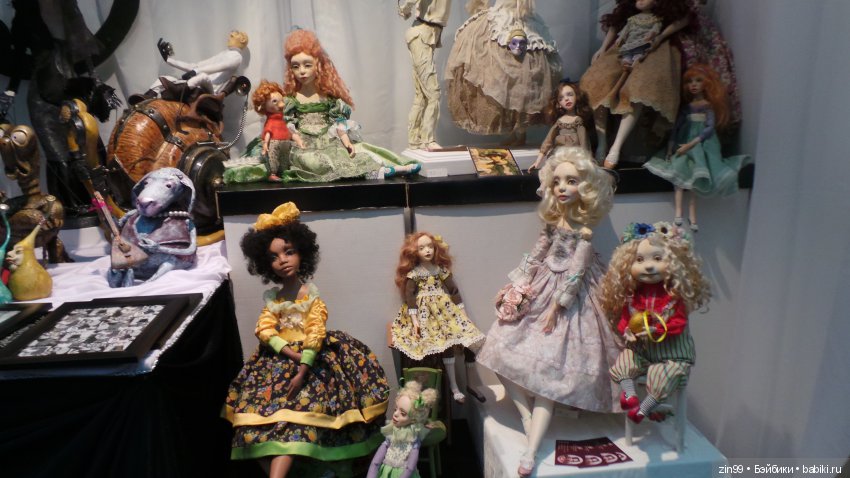 X Юбилейная Московская международная выставка «Искусство куклы» в Гостином дворе 13 - 15 декабря 2019г. Часть вторая